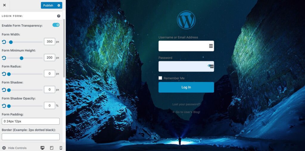 Customizing Your WordPress Login Page